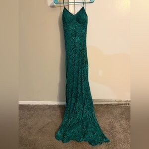 Ball gown , worn once